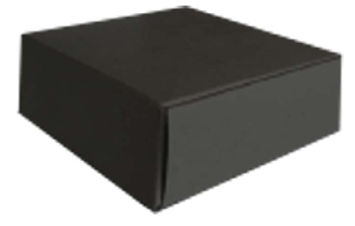 Boîte 1 morceau Blanc - 4'' x 4'' x 1½'' (100 un.)
