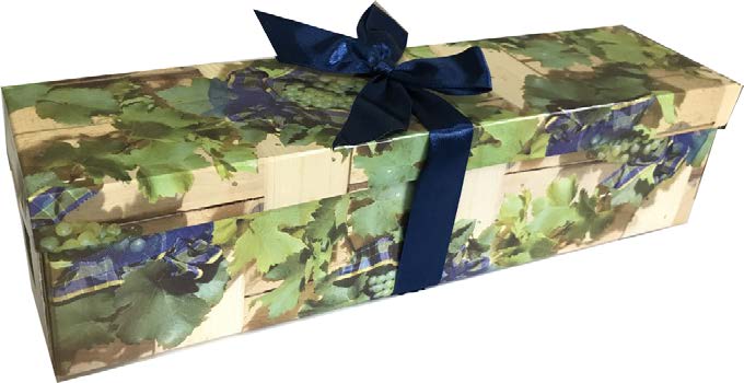 Boîte cadeau décorative Lierre - 13 po x 3½ po x 3½ po