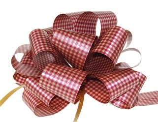 Boucle à tirer Vichy Bourgogne - 1½ po (25 boucles)