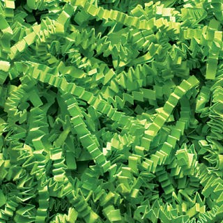 Paille décorative régulière Lime – sac de 10 lbs