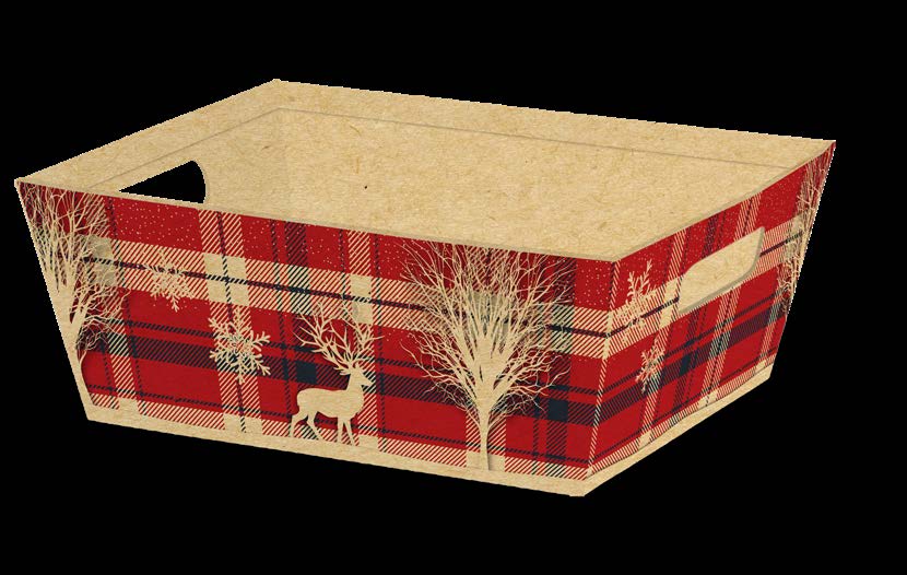 Panier rigide Caribou - 12'' x 9'' x 4''