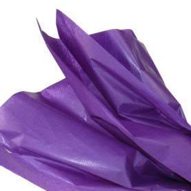 Papier de soie de couleur Violet - 480 feuilles - 20'' x 30''