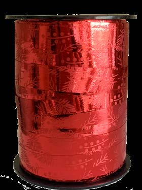 Ruban à friser de Noël Allegro Rouge - 7/16 po x 250 Y