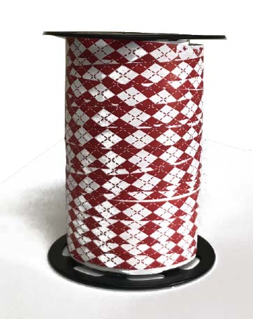 Ruban à friser de Noël Isaphan Rouge - 7/16 po x 250 Y
