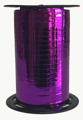 Ruban à friser métallique Violet - 2 po x 75 Y