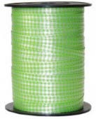 Ruban à friser Vichy Vert - 7/16" x 250 Y