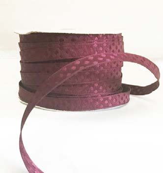 Ruban Bourgogne - 3/8 po x 50 Y