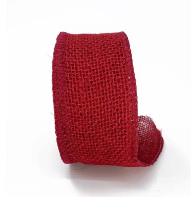 Ruban broché avec fil Rouge - 2 po x 10 Y