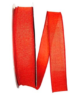 Ruban de lin Rouille - 1½ po x 50 Y