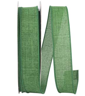 Ruban de lin Vert - 1½ po x 50 Y