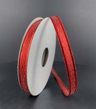 Ruban Rouge - 3/8 po x 10 Y