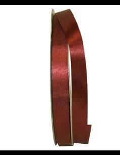 Ruban satin Brun - 3/8 po x 100 Y