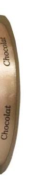 Ruban satin Champagne - 5/8 po x 100 Y (Collection Chocolat)
