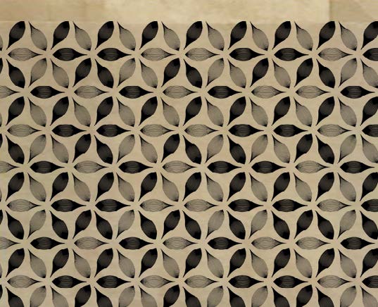 Sac enveloppe Velum motif géométrique - 13 po x 16 po