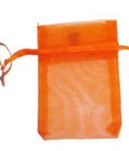 Sac organdi Orange - 3'' x 4''