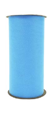 Tulle Bleu pâle - 6 po x 25 Y
