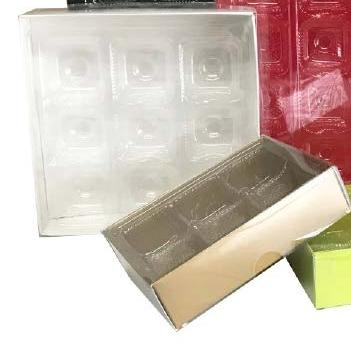 Boîte à chocolats Square/Rectangle Blanc – format #6 – lot de 96