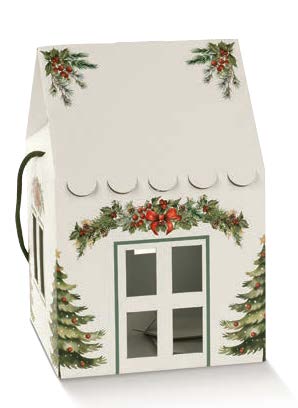 Boîte panier Blanc petite - 7.87'' x 5'' x 5½''