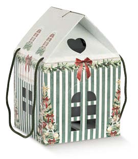 Boîte panier Marché Vert petite - 4.72'' x 4.72'' x 4.33''