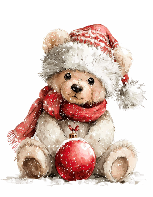 Calendrier de l'Avent chocolat Bouchée Noël - 8'' x 11'' x 1'' (250 un.)
