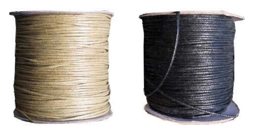 Corde Cirée Noir - 1.5 mm x 100 Y