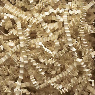 Paille décorative régulière Ivoire / Ivory – sac de 10 lbs