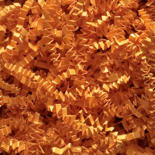 Paille décorative régulière Orange – sac de 10 lbs
