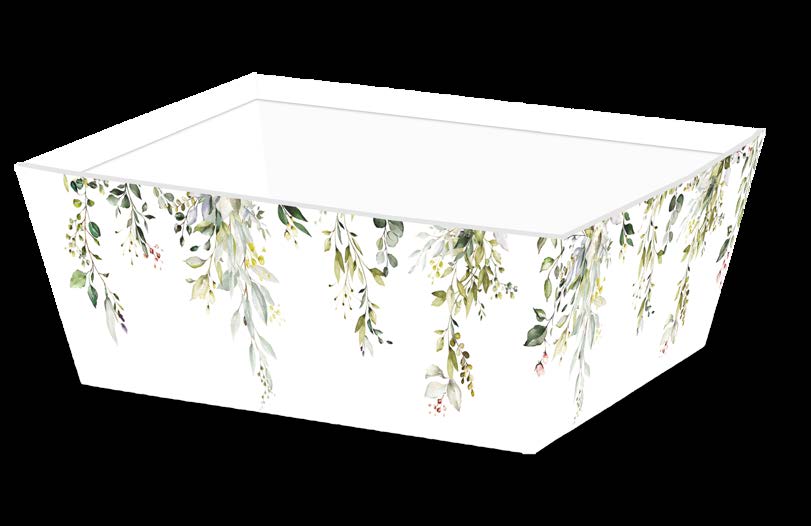 Panier rigide Botanic - 12'' x 9'' x 4''