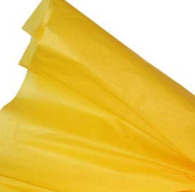 Papier de soie de couleur Maïs - 480 feuilles - 20'' x 30''