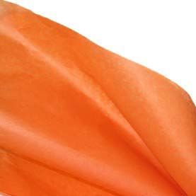 Papier de soie de couleur Orange - 100 feuilles - 20'' x 30''