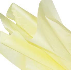 Papier de soie de couleur Soleil - 100 feuilles - 20'' x 30''