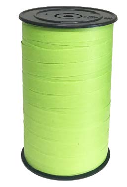 Ruban à friser Cotton biodégradable Lime - 7/16 po x 55 Y