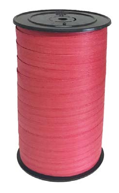Ruban à friser Cotton biodégradable Rouge - 7/16 po x 55 Y