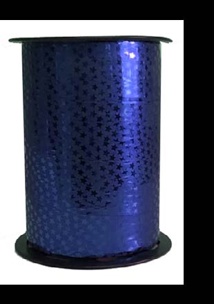 Ruban à friser de Noël Eloi Bleu - 7/16 po x 250 Y