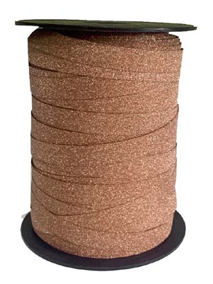 Ruban à friser de Noël Glitter Cuivre - 7/16 po x 250 Y