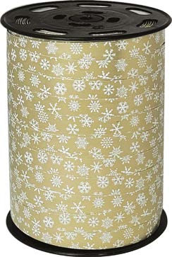 Ruban à friser de Noël Rex Or - 7/16 po x 250 Y