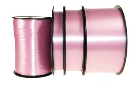 Ruban à friser lisse Rose pâle - 2 3/4" x 100 Y