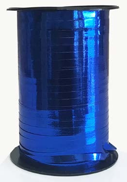 Ruban à friser métallique Bleu - 2 po x 75 Y