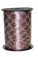 Ruban à friser métallique Npy10 motif Quadrillé Bronze - 7/16 po x 250 Y