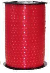 Ruban à friser Pois Rouge - 7/16" x 250 Y