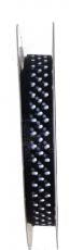 Ruban Pois Noir - 3/8 po x 25 Y