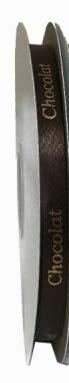 Ruban satin Chocolat - 3/8 po x 100 Y (Collection Chocolat)