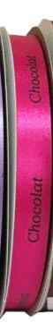 Ruban satin Fuchsia - 5/8 po x 100 Y (Collection Chocolat)