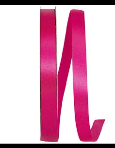 Ruban satin Fuchsia - 5/8 po x 100 Y