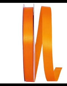 Ruban satin Orange - 3/8 po x 100 Y
