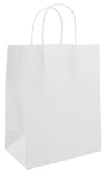 Sac en papier Blanc - 12'' x 5'' x 11''