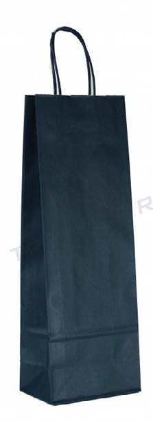 Sac en papier Marine format bouteille - 5'' x 3½'' x 15¾''