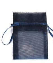Sac organdi Marine - 5'' x 7''