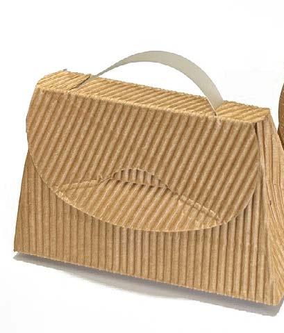 Saccoche cadeau Kraft - 3.34'' x 1.18'' x 2.16'' (50 un.)